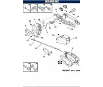 PEUGEOT 307 İÇ AÇMA KOLU ÇERÇEVESİ