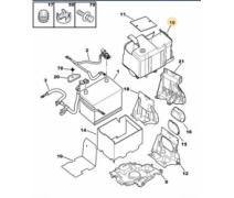 PEUGEOT 307 AKÜ LEVHASI ORJİNAL 5603.G4