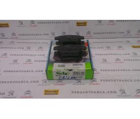 PEUGEOT 207 1.6  ARKA FREN BALATASI 598702