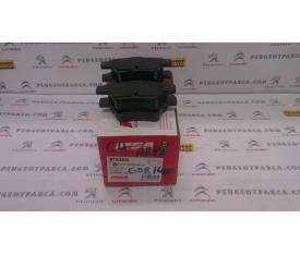 CİTROEN C4 ARKA FREN BALATASI B700402