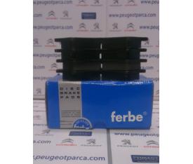 CİTROEN JUMPER III(08-13)ÖN FREN BALATASI FERBE