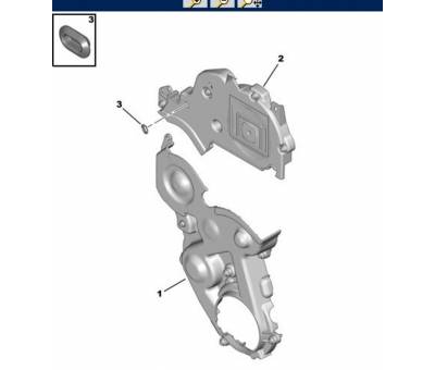 PEUGEOT 206 TRİGER SETİ KAPAK SETİ ORJİNAL