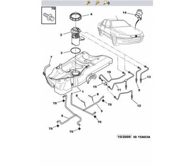 PEUGEOT 406 DEPO ŞAMANDIRA KAPAK