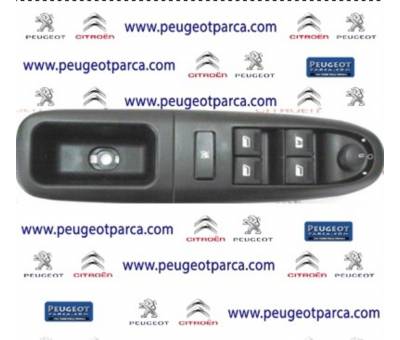 PEUGEOT 406 CAM KUMANDA DÜĞMESİ PANELİ 6554.CF