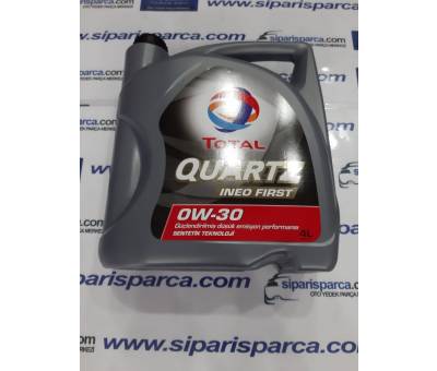 TOTAL 0W30 QUARTZ INEO FIRST MOTOR YAĞI 4 LİTRE